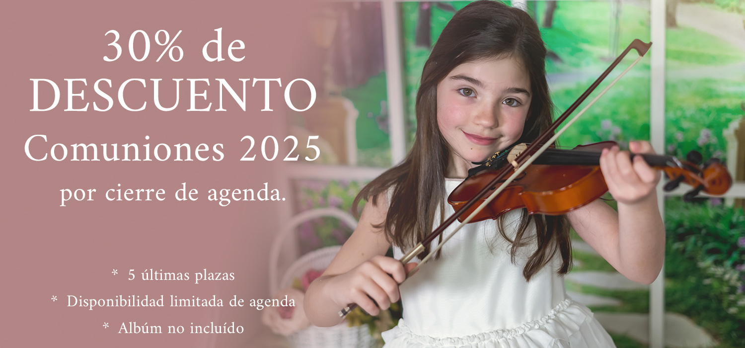 fotografía de comunión valencia 2025